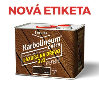 Detecha Karbolineum extra bezbarvá 3,5 kg