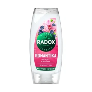 Radox sprchový gel Romantika orchidej a borůvka, 225 ml