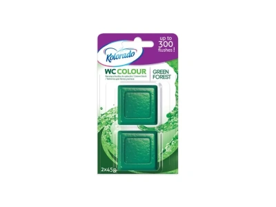 KOLORADO WC TABLETA DO SPLACHOVAČE GREEN FOREST 2X 45G