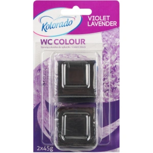 KOLORADO WC TABLETA DO SPLACHOVAČE VIOLET LEVENDER 2X45G