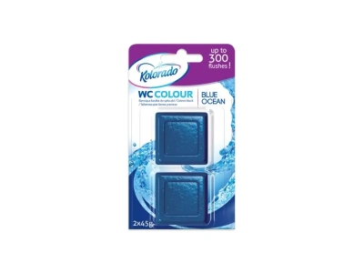 KOLORADO WC TABLETA DO SPLACHOVAČE BLUE OCEAN 2X45G