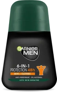 GARNIER MEN 6-IN-1 PROTECTION 72HOD. 50ML