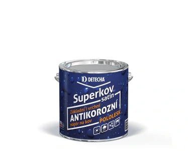 Detecha Superkov Satin šedý antracit RAL 7016 2,5 kg