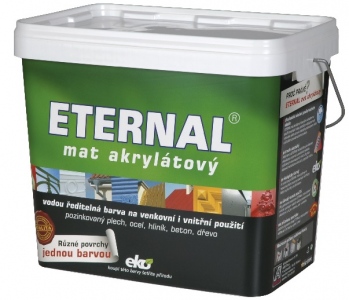 Austis Eternal mat akrylátový 02 světle šedá 10 kg
