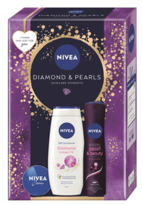 Dárková kazeta Nivea Diamond & Pearls