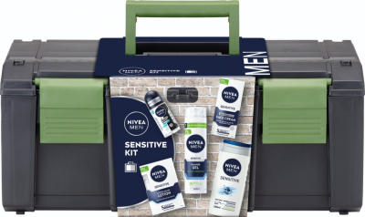 Dárkový box kosmetiky pro muže s citlivou pletí Nivea Men Sensitive Kit