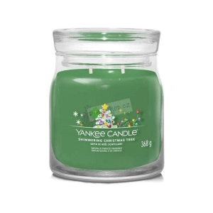 SVÍČKA YANKEE CANDLE SHIMMERING CHRISTMAS TREE 368G
