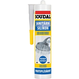 Soudal sanitární silikon neutrální, bílý, 280 ml