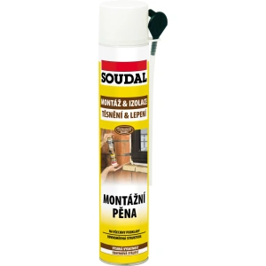 Soudal montážní pěna, rozpínavá, trubičková, 750 ml