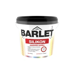 BARLET silikon pastovitá omítka rýhovaná 1,5 mm, 25 kg