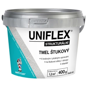 Uniflex štukový akrylový tmel, 400 g