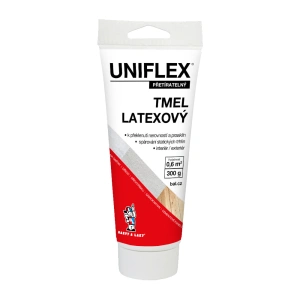 Uniflex latexový tmel na sádrokarton, zdivo a dřevo, v tubě, 300 g