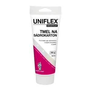 Uniflex tmel na sádrokarton brousitelný, v tubě, 300 g