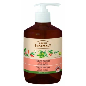GREEN TEKUTÉ MÝDLO OLIVA S DÁVKOVAČEM 460ML