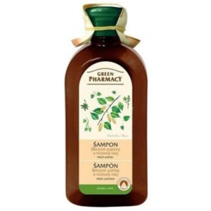GREEN ŠAMPON PROTI LUPŮM S BŘÍZOU A RICINEM 350ML