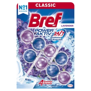 BREF KULIČKY WC 2X50G POWER AKTIV LAVENDER