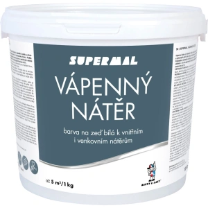 VÁPENNÝ NÁTĚR SUPERMAL 15KG
