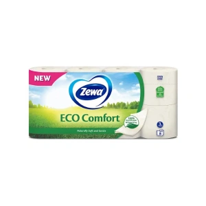 TOALETNÍ PAPÍR ZEWA ECO COMFORT 3VRSTVÝ 8KS