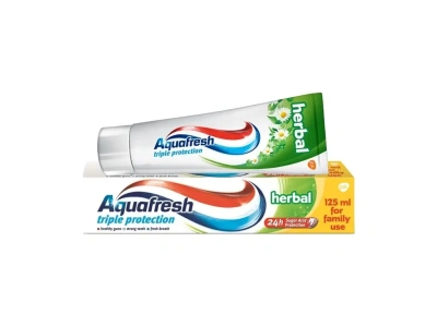 ZUBNÍ PASTA AQUAFRESH TRIPLE PROTECTION HERBAL 125ML