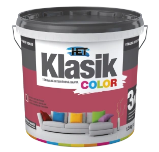 Het Klasik color 0897 vínový 7 + 1 kg