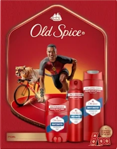 VÁNOČNÍ KAZETA OLD SPICE WW SG250ML+ STICK 50ML+ SPREJ DOMINO