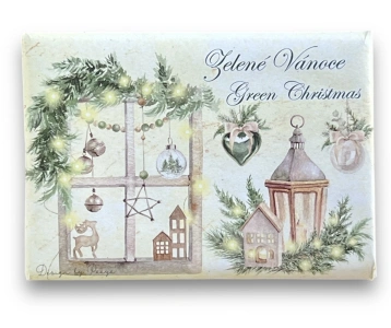 MÝDLO PŘÍRODNÍ ZELENÉ VÁNOCE 200G