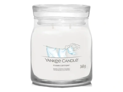 SVÍČKA YANKEE CANDLE CLEAN COTTON 368G