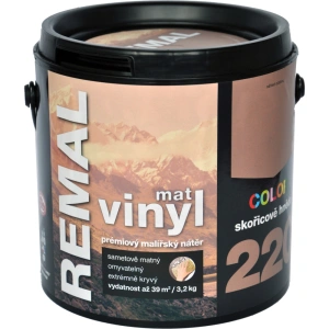 REMAL Vinyl color 220 Skořicově hnědá 3,2 kg