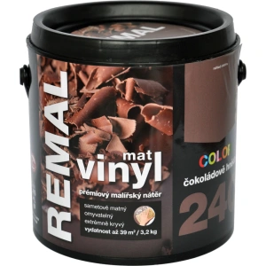 REMAL Vinyl color 240 Čokoládově hnědá 3,2 kg