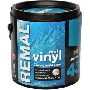 REMAL Vinyl color 430 Azurově modrá 3,2 kg