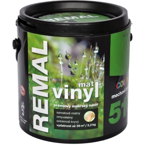 REMAL Vinyl color 510 Mechově zelená 3,2 kg