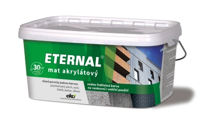 Austis Eternal mat akrylátový 01 bílý 2,8 kg