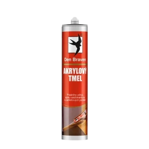 Den Braven RL Akrylový tmel 280 ml hnědý