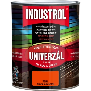 INDUSTROL UNIVERZÁL S2013 7551 oranž návěstní 0,75 l