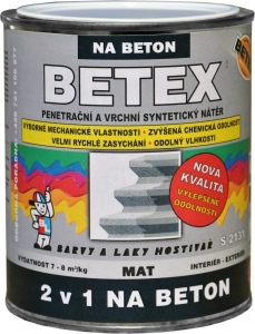 Betex 2v1 na beton S2131 840 červenohnědý 2 kg
