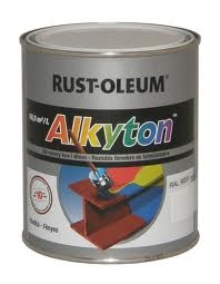 Alkyton hladký lesklý  bílá RAL 9010 750 ml