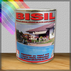 Bisil silikon-akryl email 0464 světle modrý 8 kg