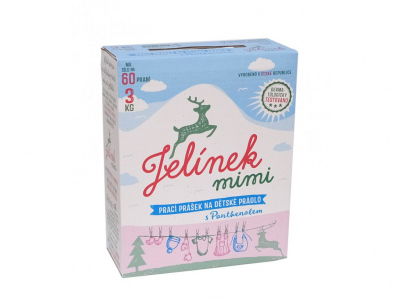 JELÍNEK BABY PRACÍ PRÁŠEK 60 DÁVEK BOX 3 KG