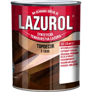 LAZUROL TOPDECOR S1035 2,5l T000 PŘÍRODNÍ