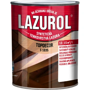 LAZUROL TOPDECOR S1035 2,5l T083 VIŠEŇ