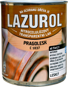 LAZUROL PRAGOLESK C1037 - 0,75 L - bezbarvý lesk