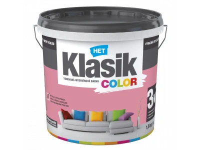 Het Klasik color 0837 růžový 7 + 1 kg