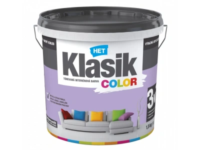 Het Klasik color 0327 fialový  lila 7 + 1 kg