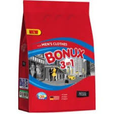 Bonux For men Vibrant Musk prací prášek, 20 praní, 1,5 kg