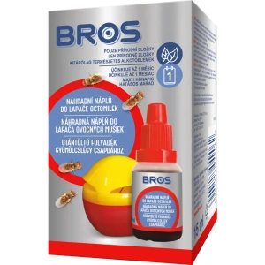 Bros Jablíčko lapač octomilek náhradní náplň, 15 ml