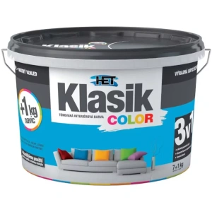 Het KLASIK COLOR 0417 modrý azurový 1,5 KG