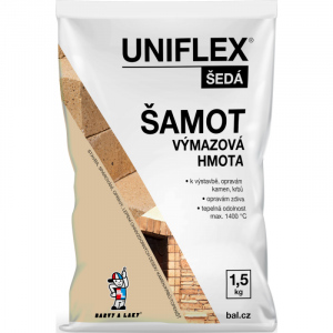 Uniflex šamotová výmazová hmota, 1,5 kg