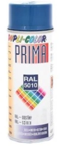 Dupli-Color Prima RAL 5010 modrá enziánová lesk 400ml