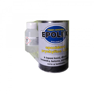Epolex 1200/371 epoxidová pryskyřice + Epolex P11 tužidlo, 500 g
