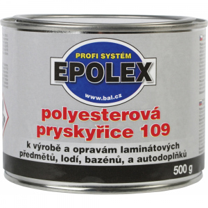 Epolex Polyester 109 + iniciátor, polyesterová pryskyřice, 500 g